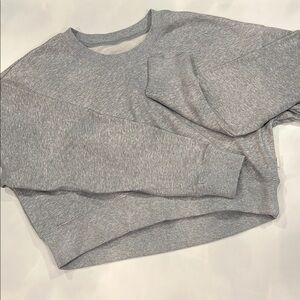 Fabletics Heather Gray Sweatshirt